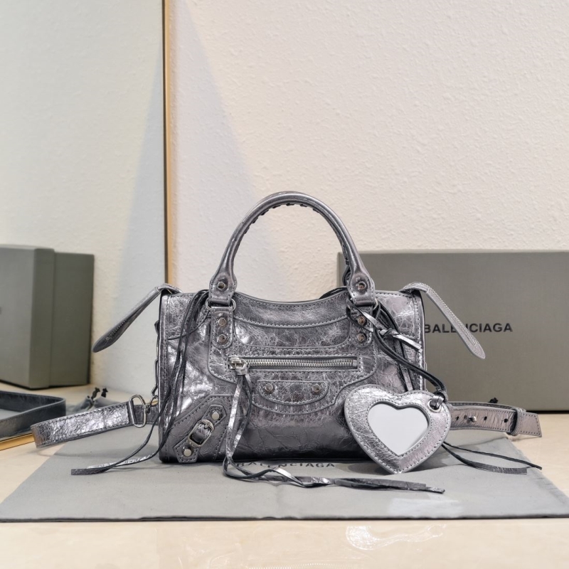 Ba*len*cia*ga top handle bags